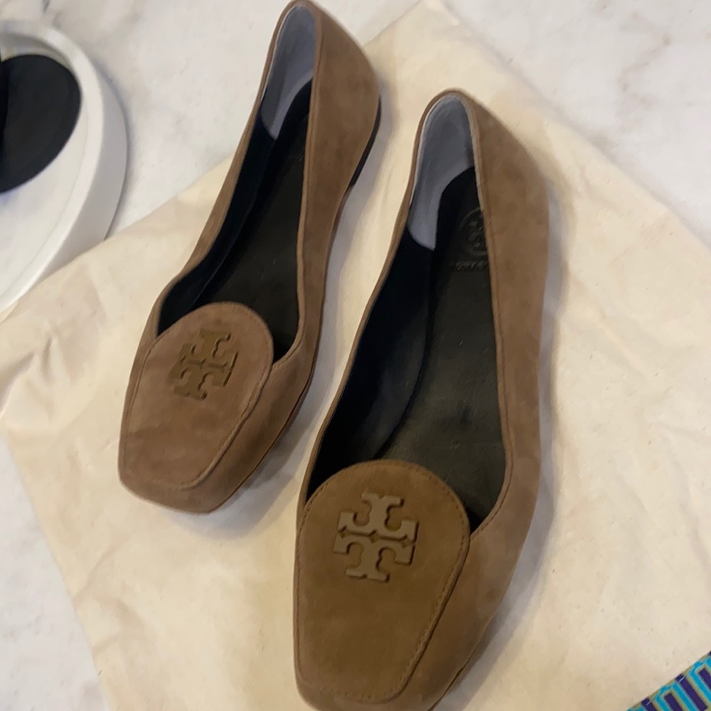 Tory burch  suede loafers